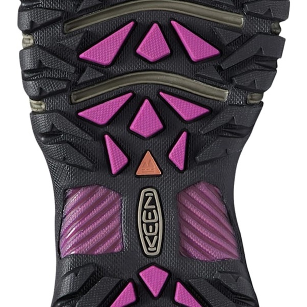 KEEN Targhee III Low Waterproof Hiking Shoes Brown Plum Gorpcore W 9.5 - Picture 10 of 12